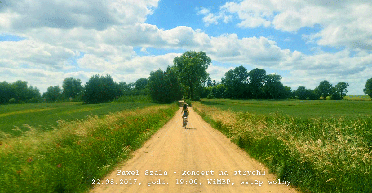 Paweł Szala - koncert na Strychu