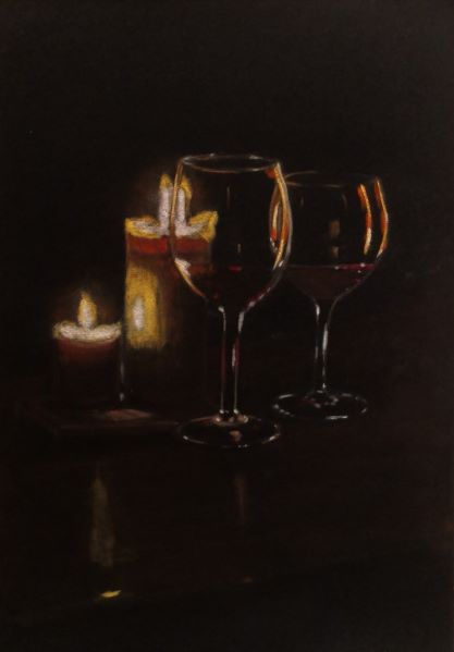 Wydobyte z czerni-wystawa obrazów