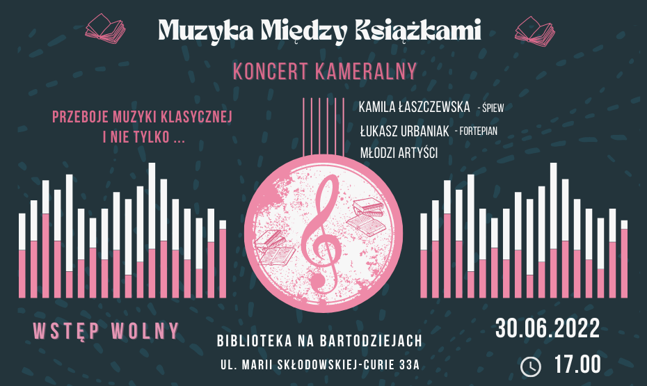 Koncert kameralny pt. „Muzyka między książkami".
