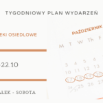 Plan wydarzeń - Biblioteki osiedlowe