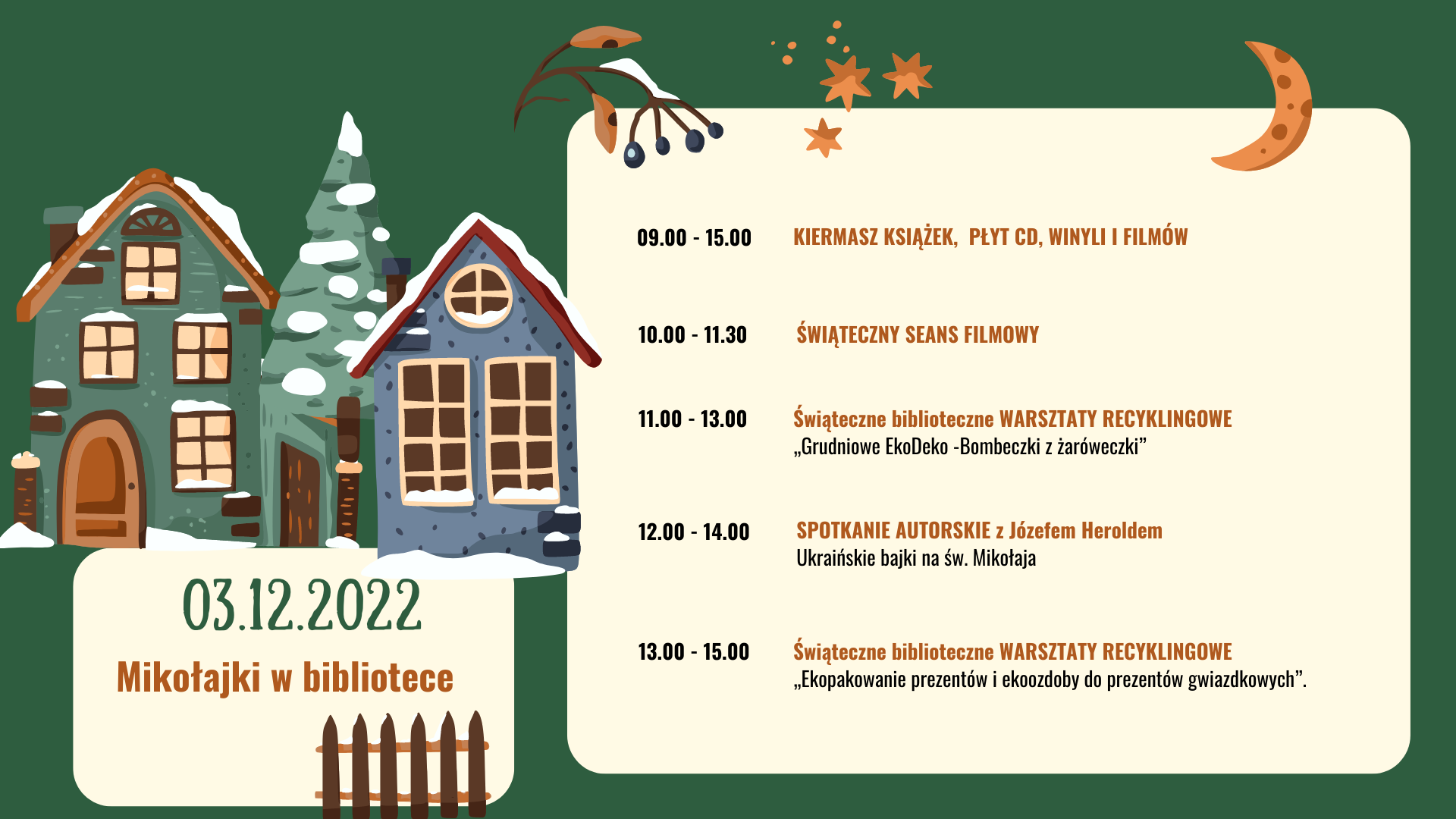 Mikołajki w bibliotece