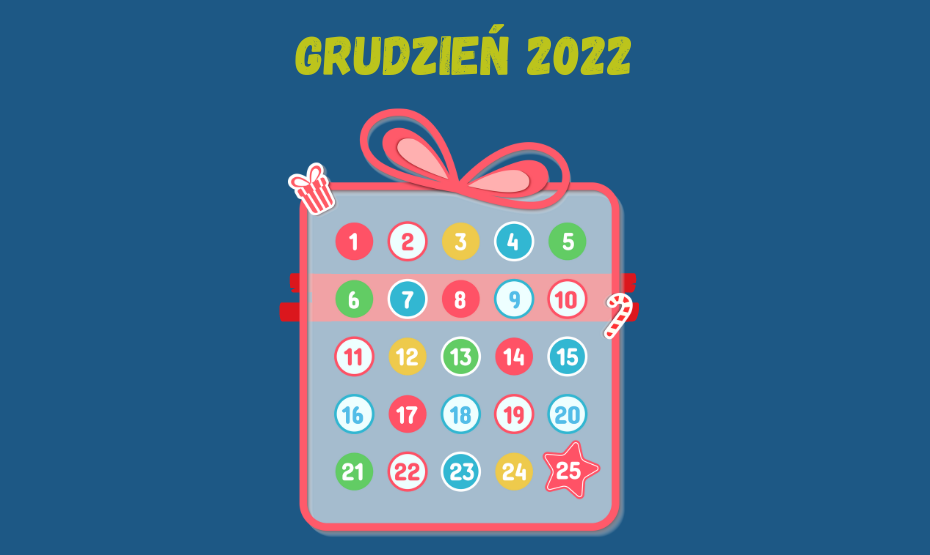 Grudniowy plan wydarzeń 06.12- 10.12.2022 - biblioteki osiedlowe