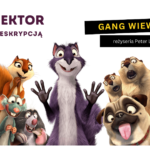 Projektor z audiodeskrypcją dla dzieci „Gang wiewióra 2"