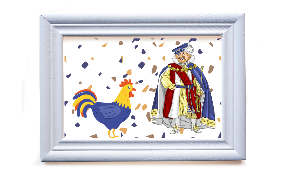 Pan Twardowski na kogucie