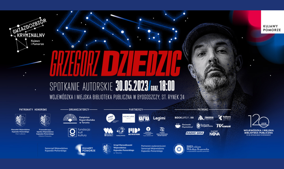 Spotkanie autorskie z Grzegorzem Dziedzicem