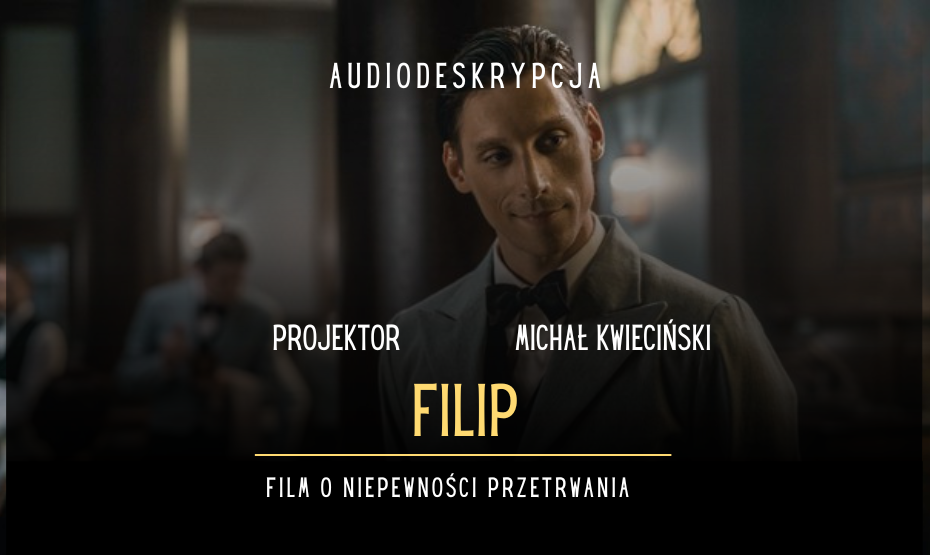 Projektor z audiodeskrypcją 'Filip'