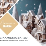 Warsztaty recyklingowe dla dorosłych "Zimowe kamieniczki 3D"