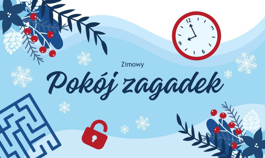 Zimowy Pokój Zagadek ze Stworem Nieczytkiem