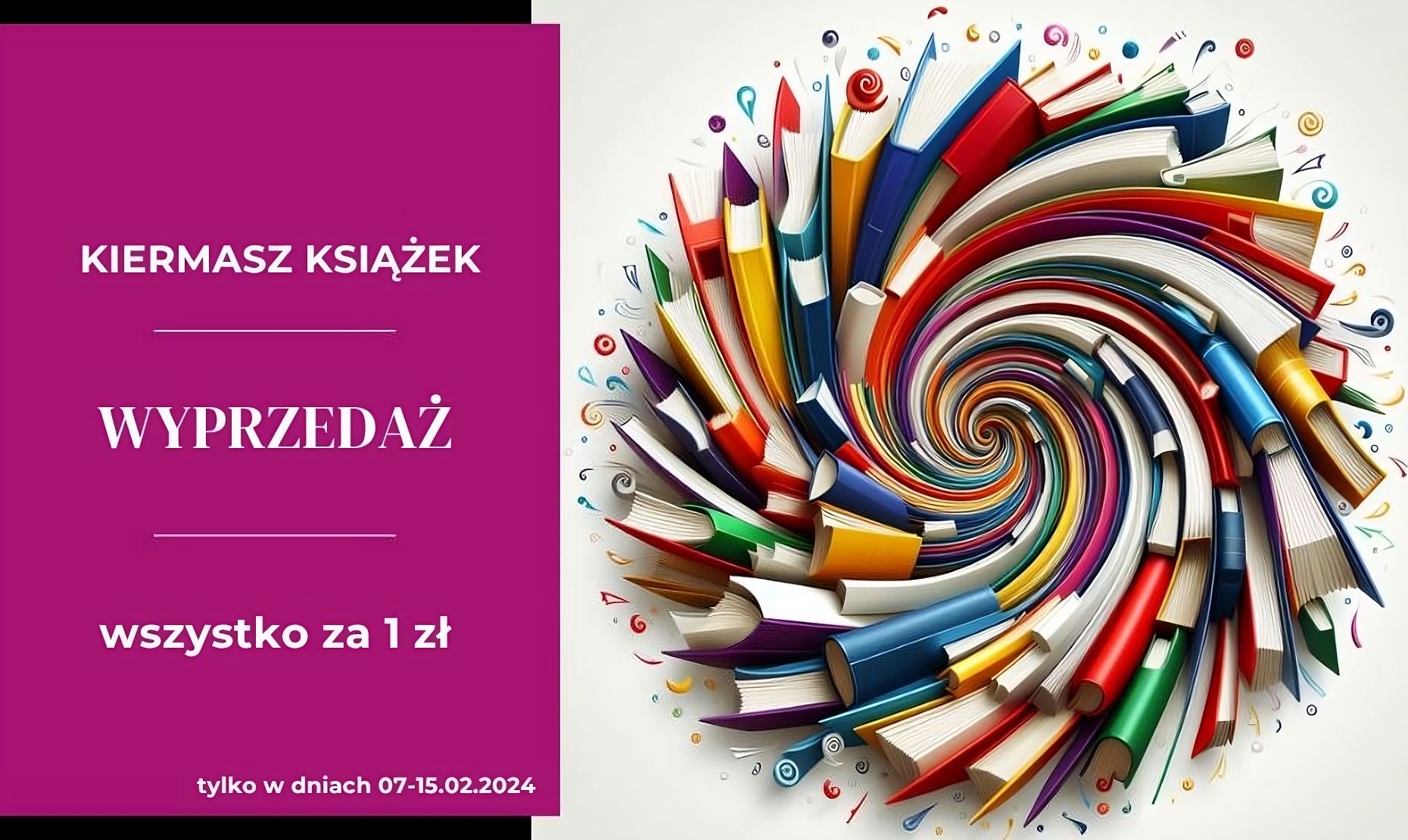 Kiermasz Książek: Totalna Wyprzedaż!