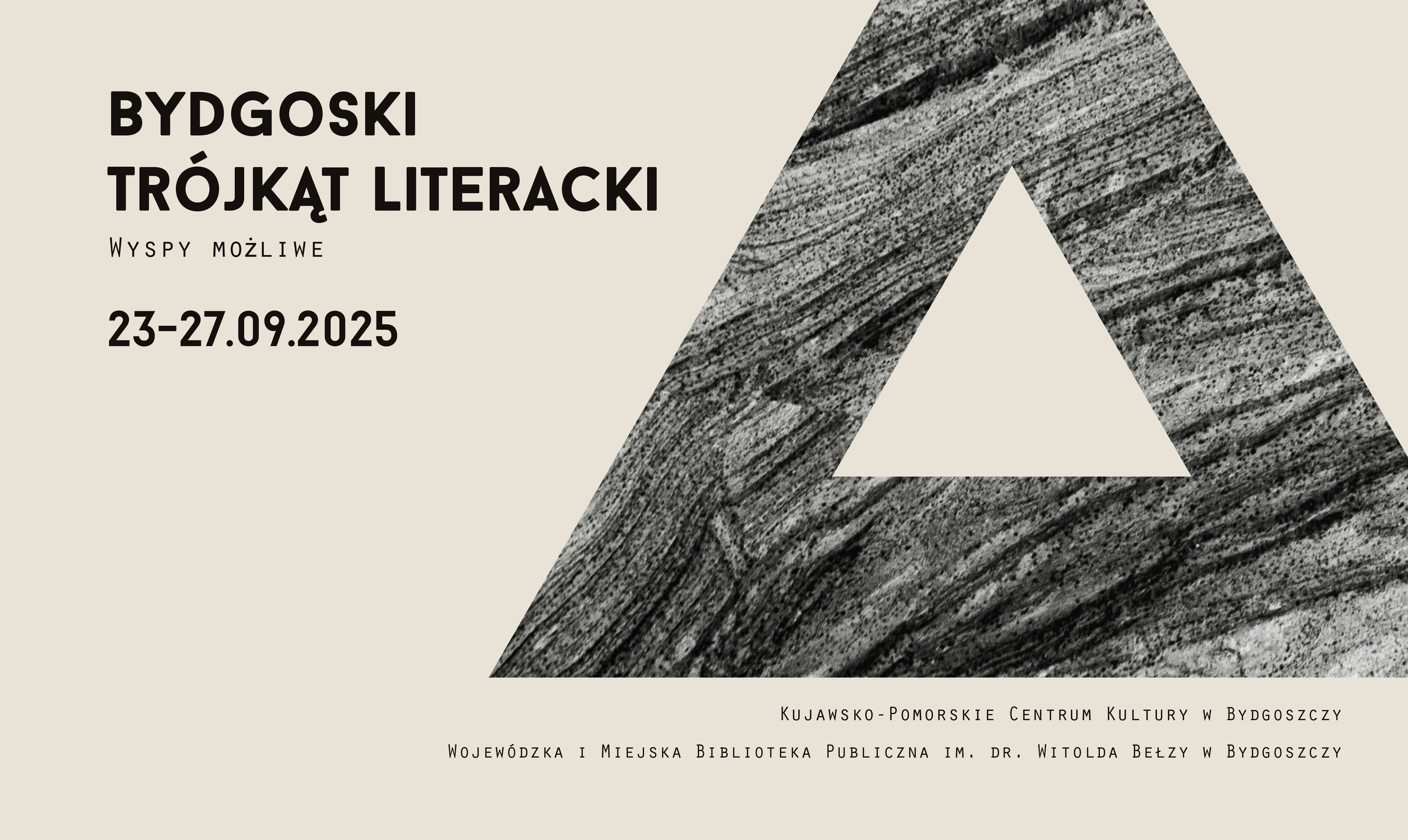 Bydgoski Trójkąt Literacki 2025 - Wyspy możliwe