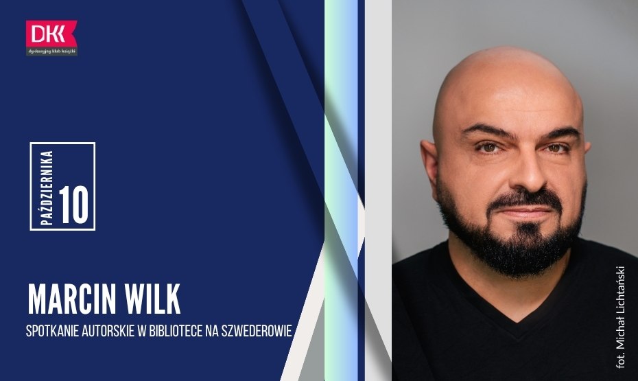 Spotkanie autorskie z Marcinem Wilkiem w bibliotece na Szwederowie