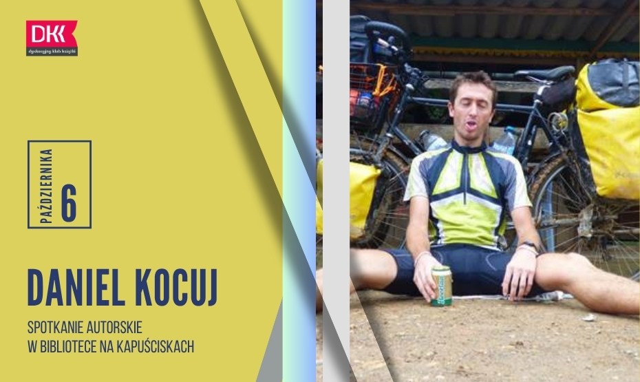 Spotkanie z Danielem Kocujem w bibliotece na Kapuściskach