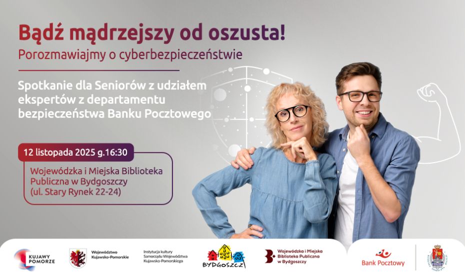 Porozmawiaj z nami o cyberbezpieczeństwie! Spotkanie dla seniorów!