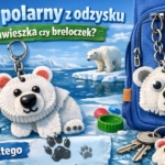 Miś polarny z odzysku – zawieszka czy breloczek? Rodzinne warsztaty recyklingowe dla dzieci od 5 lat.